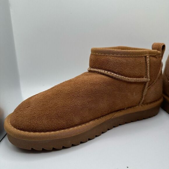 CUSHIONAIRE Women's pull on boot 6 CHESTNUT - Picture 7 of 7